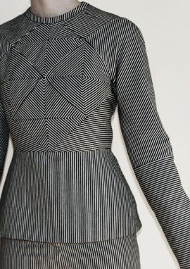 Mennonite-inspired dresses from Litke's 2013 F/W Line